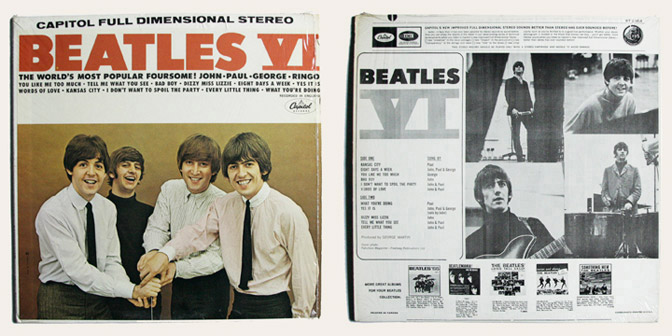 Beatles VI lp