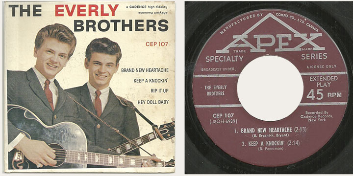 Everly Brothers 45