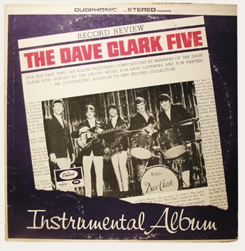 Dave Clark Five Instrumental Album Canadian LP