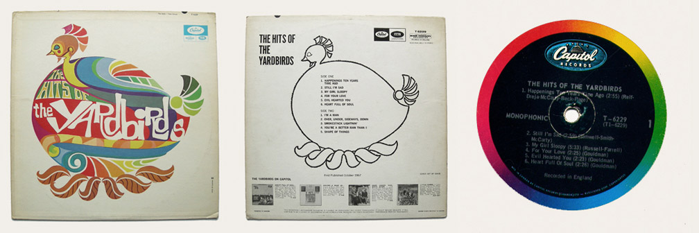 Hits Of The Yardbirds Canadian LP