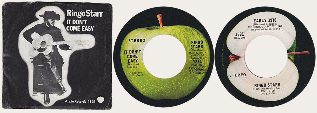 It Don't Come Easy Canadian Apple 45