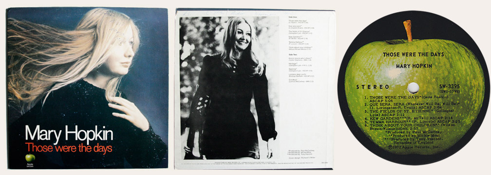 Mary Hopkin Those Were The Days Canadian LP
