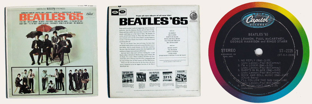 Beatles 65 Canadian LP