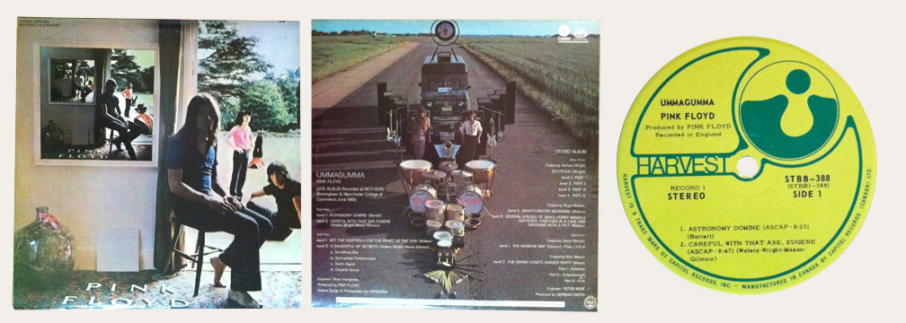 Pink Floyd Ummagumma Canadian LP