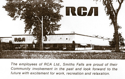 RCA smith falls 1968 pressing plant