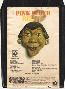 Pink Floyd Canadian Cassette