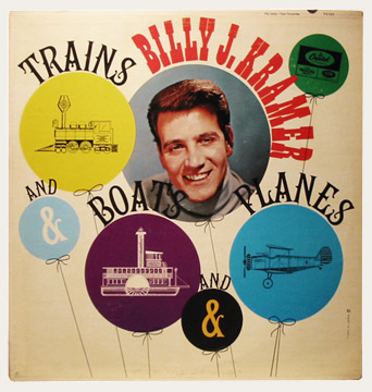 Billy J Kramer Trains and Boats Canadian LP