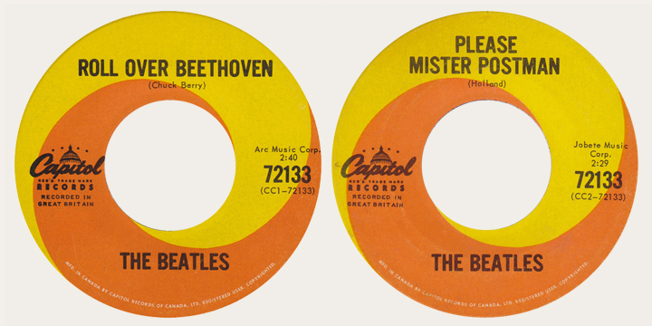 Roll Over Beethoven Canadian 45
