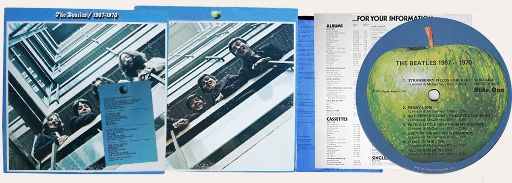 Blue Album Canadian LP