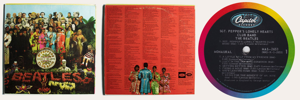 Sgt. Pepper's Canadian LP