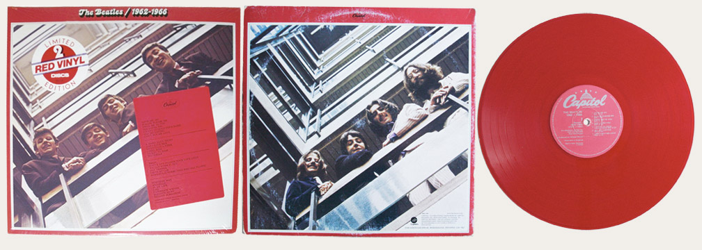 Red Album Red Vinyl Canadian LP